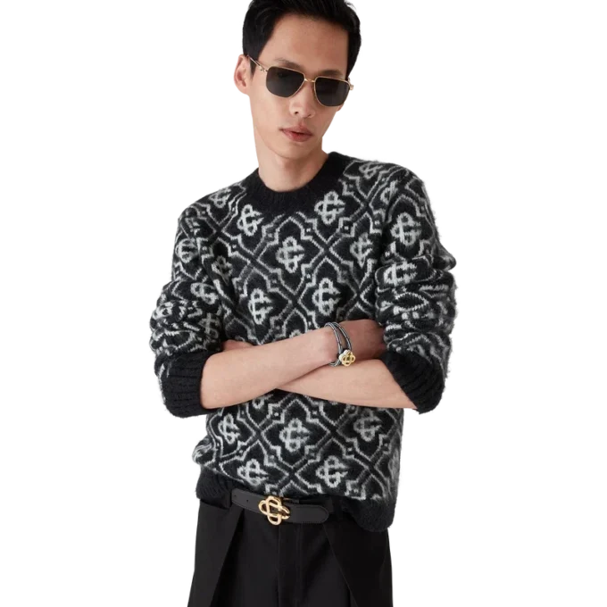Mohair Monogram Jumper