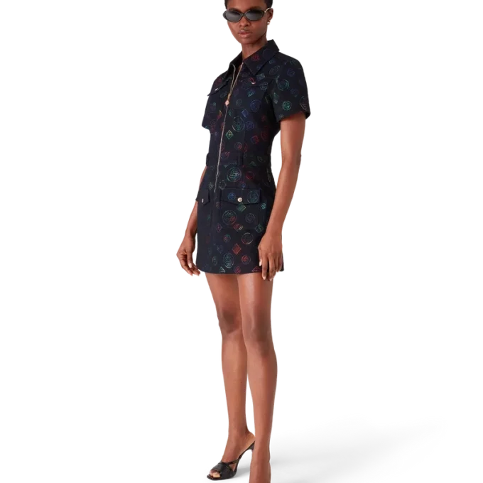 Monogram Denim Dress Monogram Denim Dress