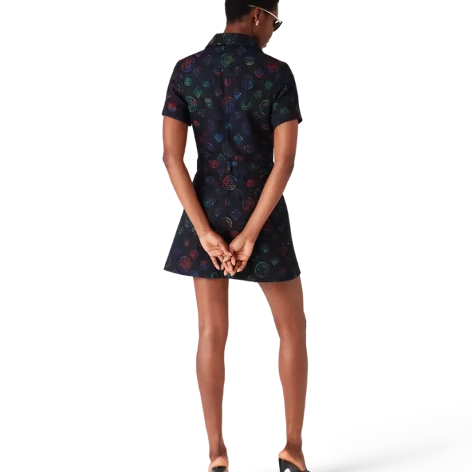 Monogram Denim Dress Monogram Denim Dress