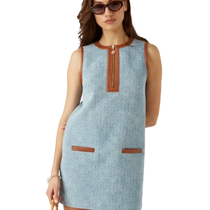 Monogram Denim Dress Monogram Denim Dress