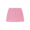 Monogram Denim Skirt