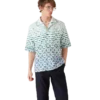 Monogram Gradient Towelling Short Sleeve Shirt