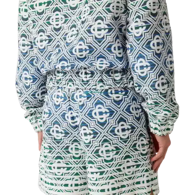 Monogram Gradient Towelling Shorts Monogram Gradient Towelling Shorts