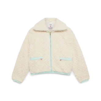 Monogram Jacquard Fleece Jacket