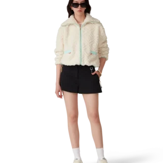 Monogram Jacquard Fleece Jacket