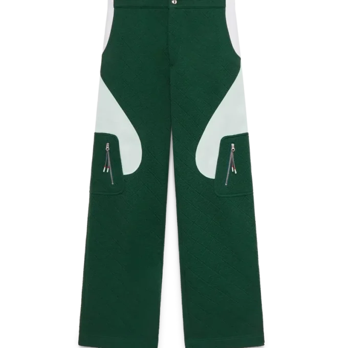 Monogram Jacquard Knit Trousers Monogram Jacquard Knit Trousers