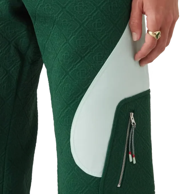 Monogram Jacquard Knit Trousers Monogram Jacquard Knit Trousers