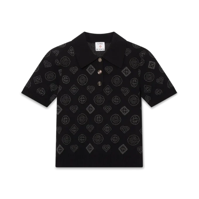 Monogram Jacquard Polo