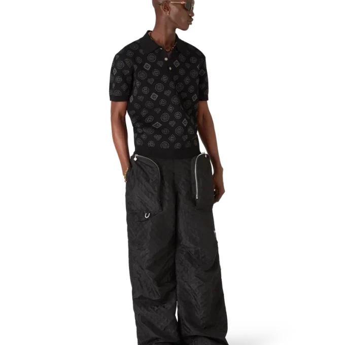 Monogram Jacquard Polo Monogram Jacquard Polo