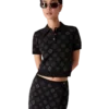 Monogram Jacquard Polo