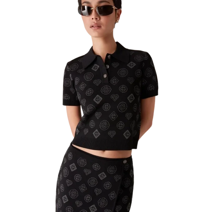 Monogram Jacquard Polo