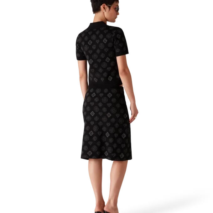 Monogram Jacquard Skirt