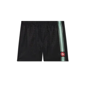 Monogram Jacquard Stripe Swim Shorts