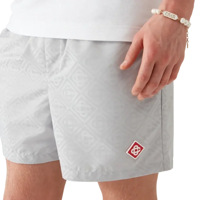 Monogram Jacquard Swim Shorts Monogram Jacquard Swim Shorts