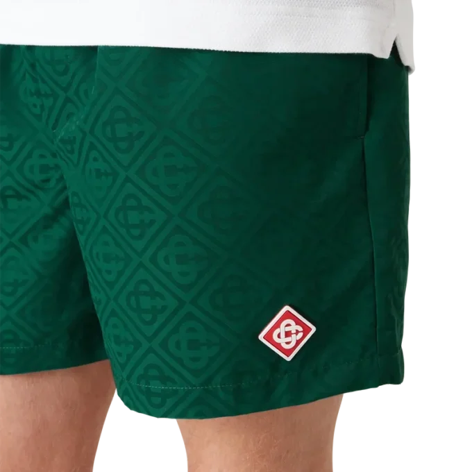 Monogram Jacquard Swim Shorts Monogram Jacquard Swim Shorts