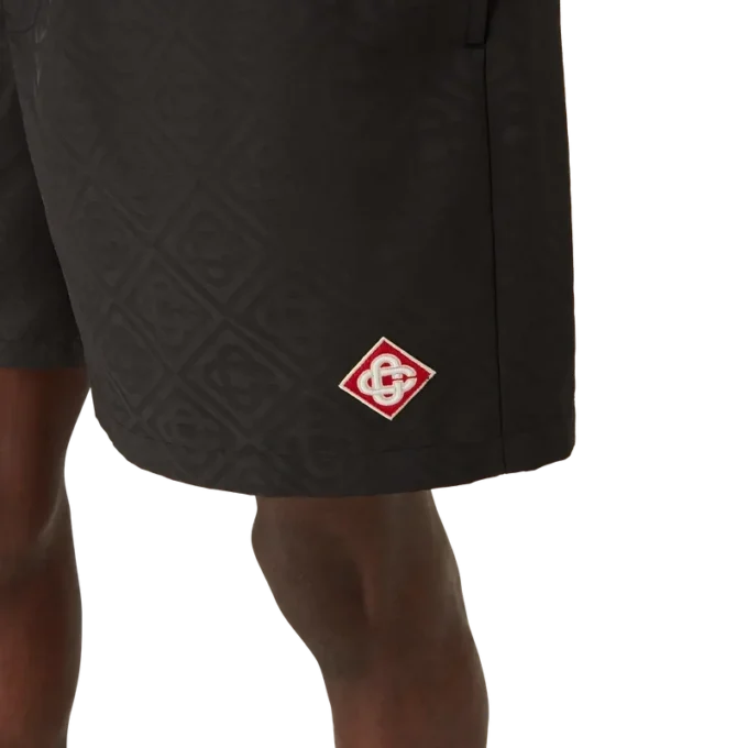 Monogram Jacquard Swim Shorts Monogram Jacquard Swim Shorts