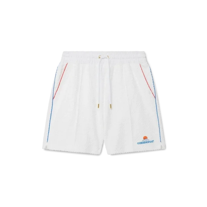 Monogram Jacquard Towelling Shorts Monogram Jacquard Towelling Shorts