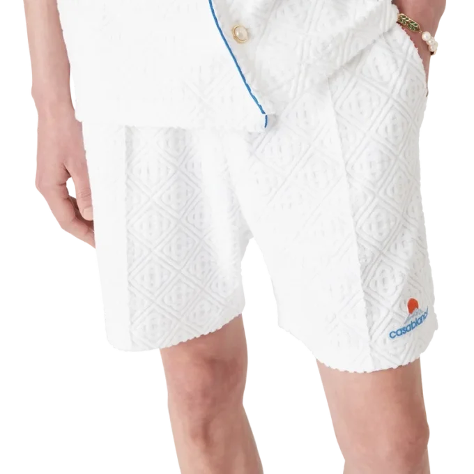 Monogram Jacquard Towelling Shorts Monogram Jacquard Towelling Shorts
