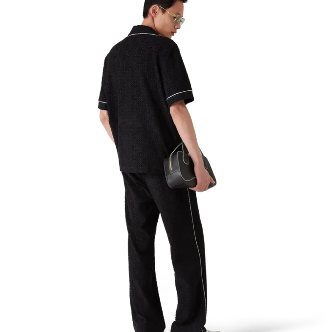 Monogram Jacquard Towelling Trousers
