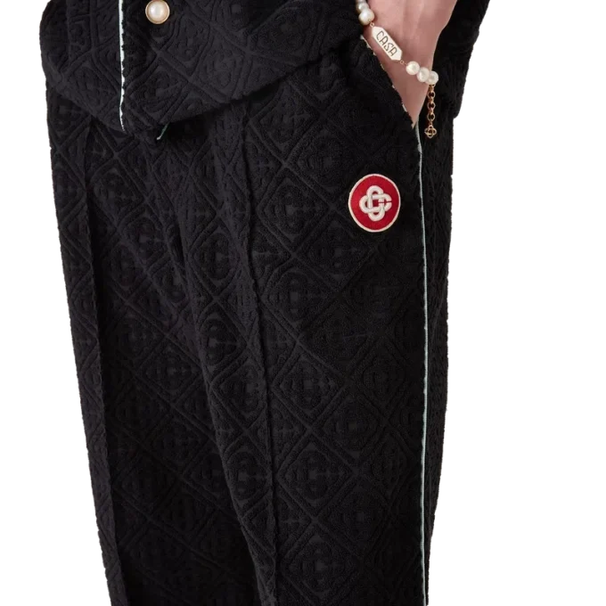 Monogram Jacquard Towelling Trousers