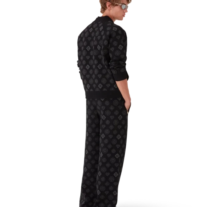Monogram Jacquard Trousers