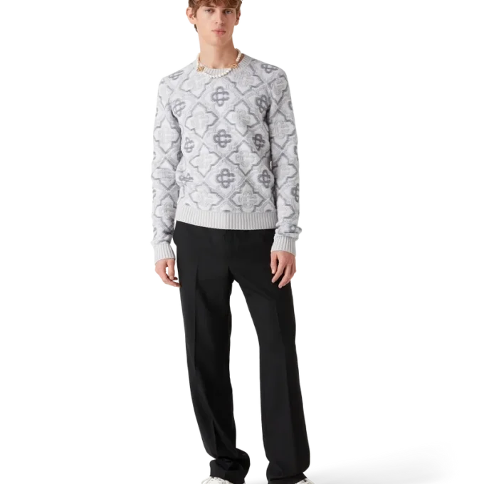 Monogram Knit Jumper Monogram Knit Jumper