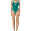 Monogram One Piece Swimsuit