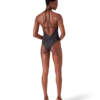 Monogram Plunge Swimsuit