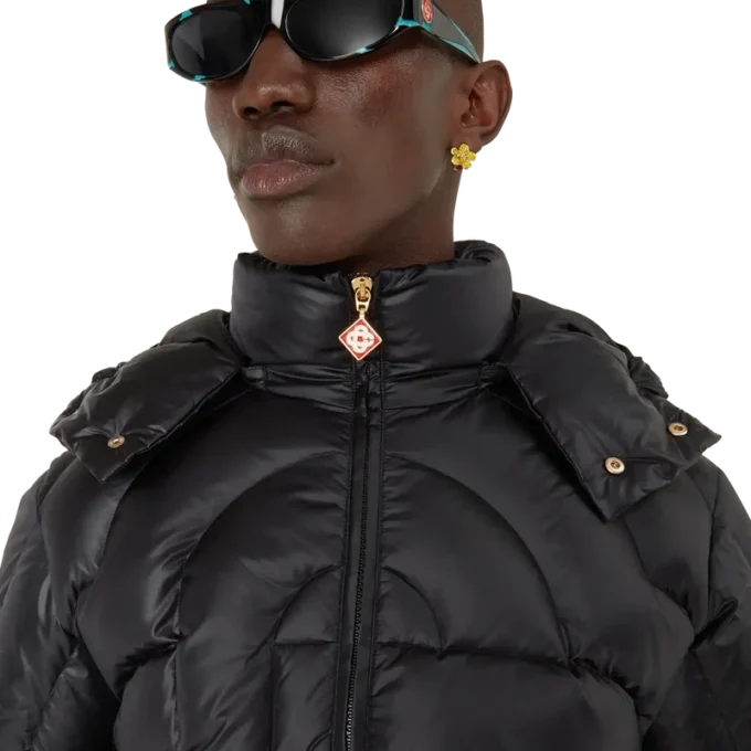 Monogram Quilted Nylon Puffer Jacket Monogram Quilted Nylon Puffer Jacket