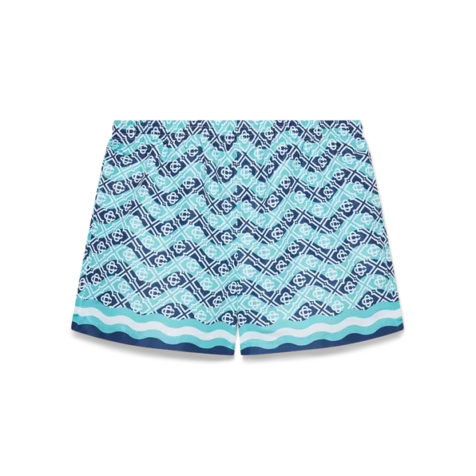 Monogram Wave Swim Shorts