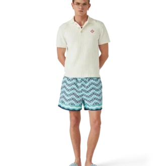 Monogram Wave Swim Shorts