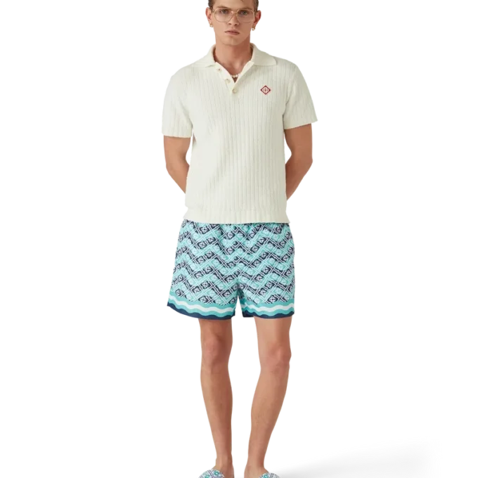 Monogram Wave Swim Shorts