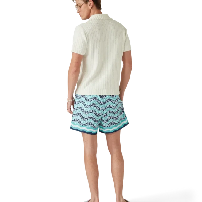 Monogram Wave Swim Shorts