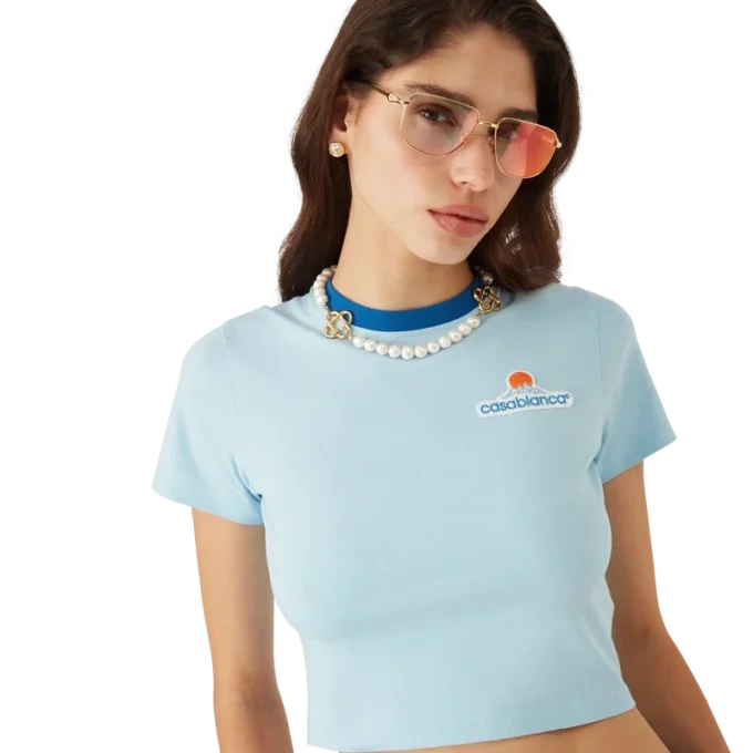 Montagne Cropped T-Shirt Montagne Cropped T-Shirt