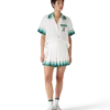 Montagne Ondulee Silk Short Sleeve Shirt