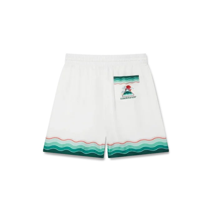 Montagne Ondulee Silk Shorts Montagne Ondulee Silk Shorts