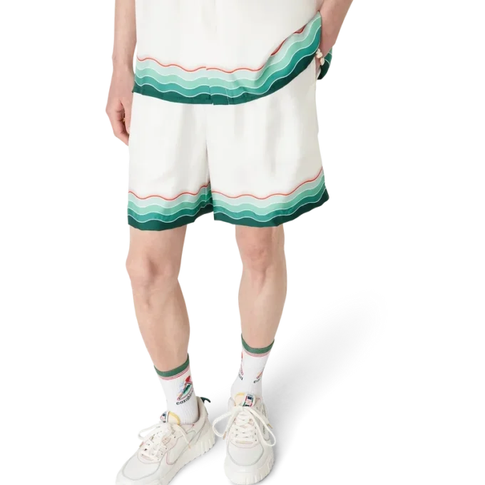 Montagne Ondulee Silk Shorts Montagne Ondulee Silk Shorts