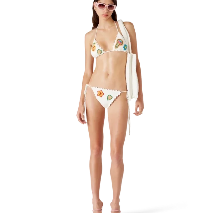 Motif Crochet Bikini Top