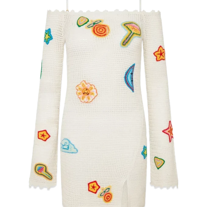 Motif Crochet Dress
