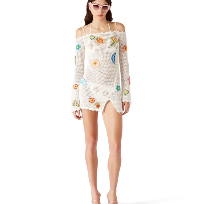 Motif Crochet Dress