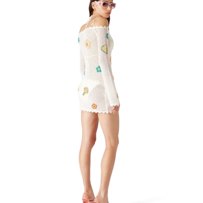Motif Crochet Dress
