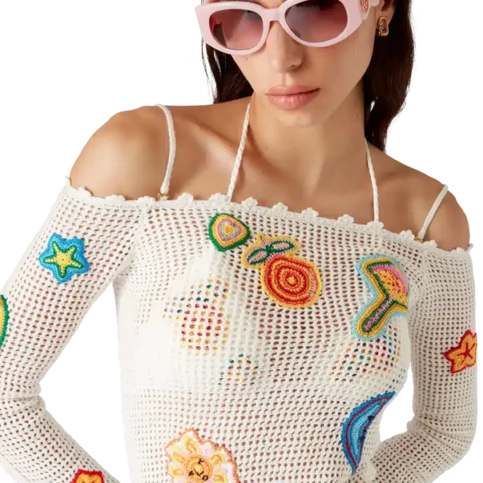 Motif Crochet Dress