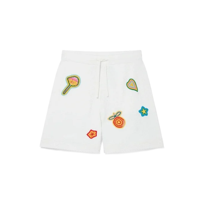 Motif Crochet Shorts