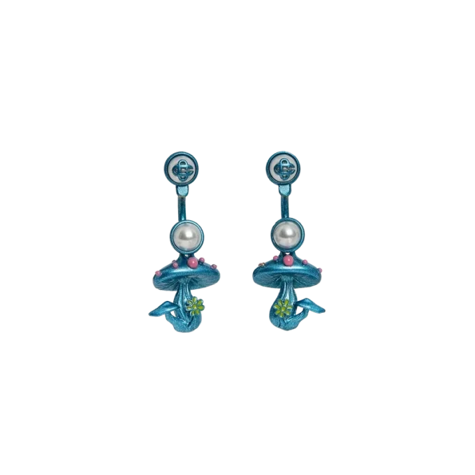 Mushroom Earrings Mushroom Earrings