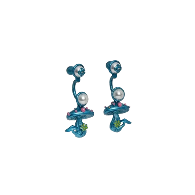 Mushroom Earrings Mushroom Earrings