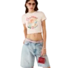 Mushroom Emblem Cropped T-Shirt Mushroom Emblem Cropped T-Shirt