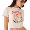 Mushroom Emblem Cropped T-Shirt Mushroom Emblem Cropped T-Shirt