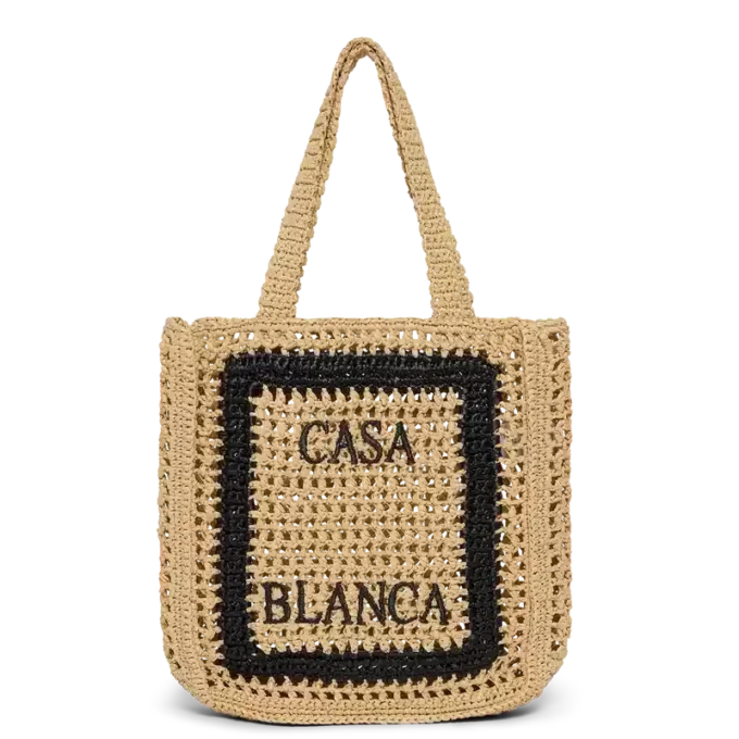 Natural Raffia Tote Natural Raffia Tote