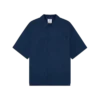 Navy Monogram Short Sleeve Shirt