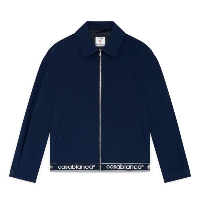 Navy Wool Suit Jacket